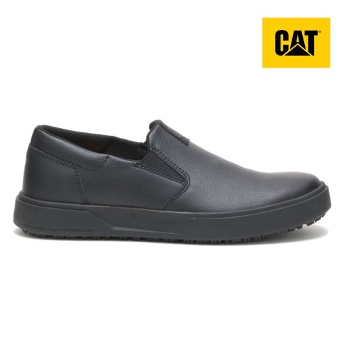 Pánské Tenisky Caterpillar ProRush SR+ Slip-On Černé (CZ-9EAJ)